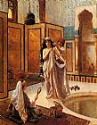 Famous Bath Paintings - The Harem Bath